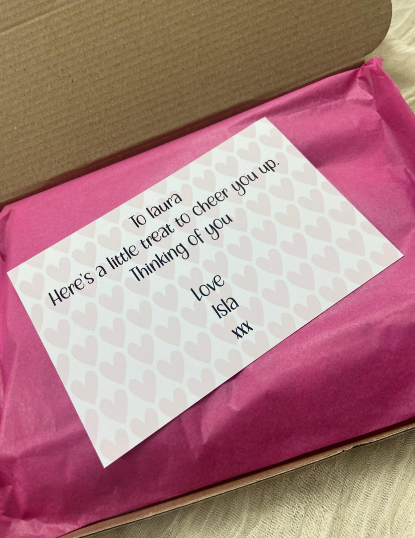 Letterbox gift pink
